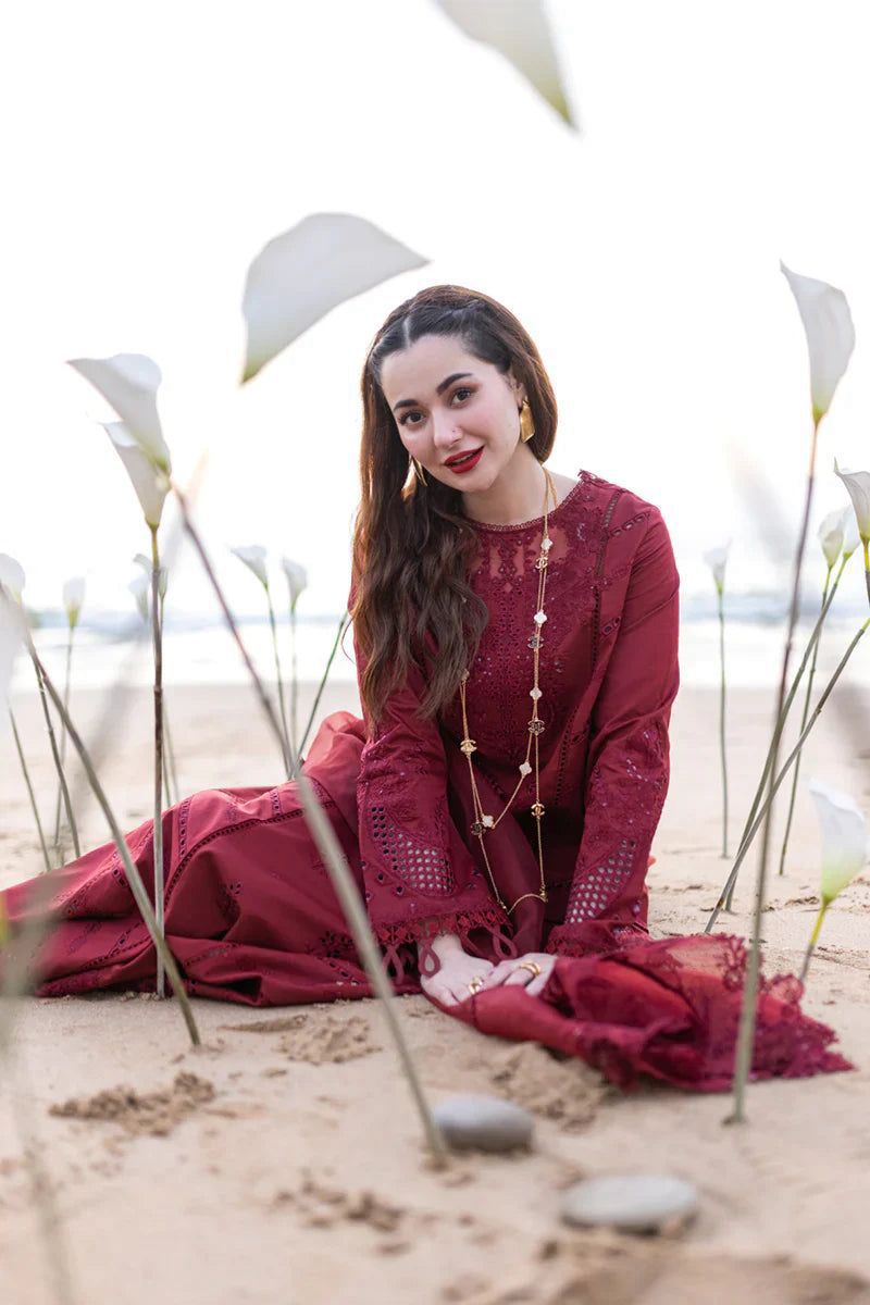 ZARA-SHAHJAHAN lawn embroidered luxury patch work unstitched 3pc✓