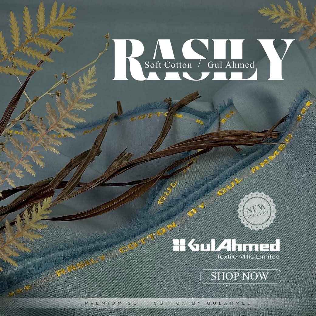 Gul Ahmed RASILY Cotton – Soft Luxury ✨