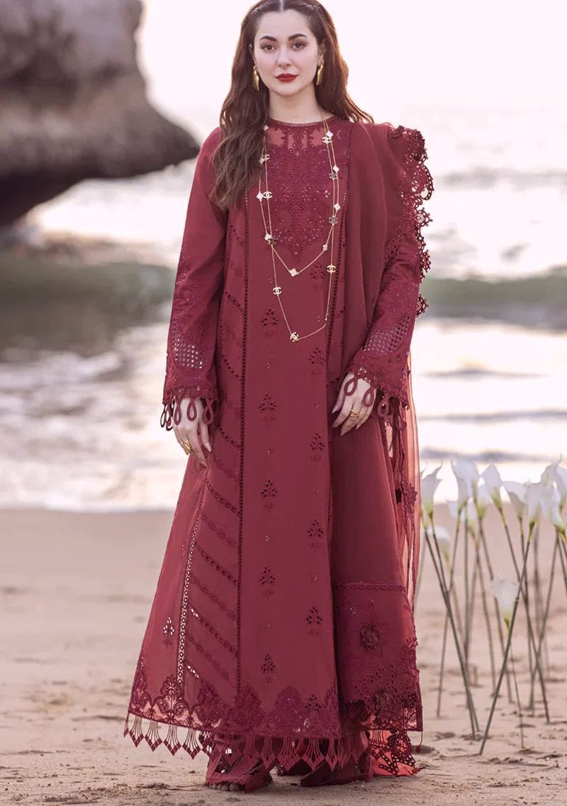 ZARA-SHAHJAHAN lawn embroidered luxury patch work unstitched 3pc✓